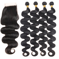 Thumbnail for 30 Inch Bundles With Closure Body Wave