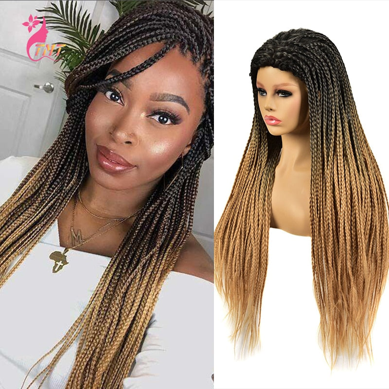 26 Inch Ombre Box Braided Wigs