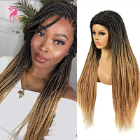 Thumbnail for 26 Inch Ombre Box Braided Wigs