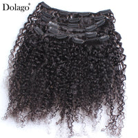 Thumbnail for 3B 3C Kinky Curly Clip in Human Hair Extensions Full Head