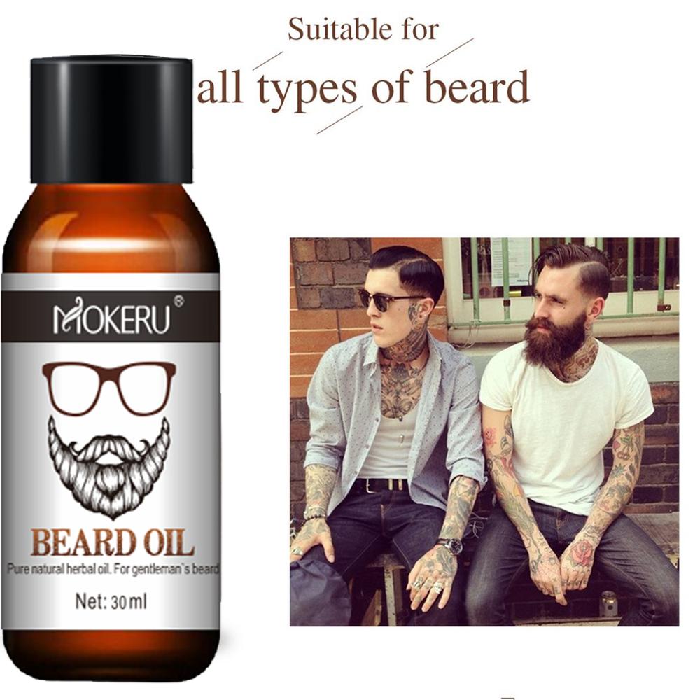 30ml Mokeru Natural Organic Beard Growth Oil