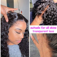 Thumbnail for Water Wave Lace Front Wigs  Pre Plucked With Baby