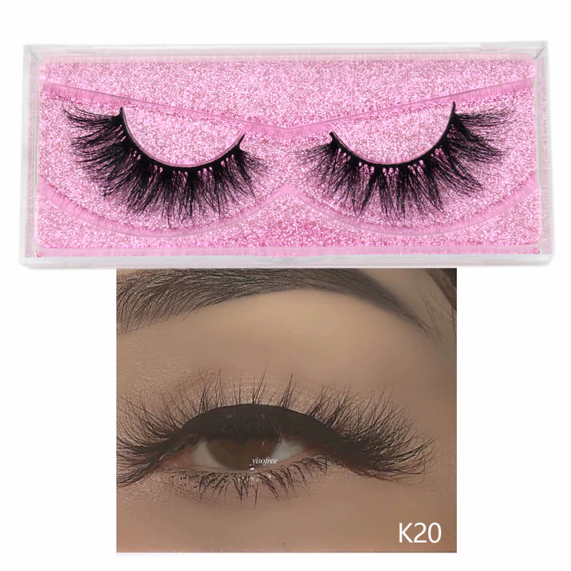 5D Mink Eyelashes Long Lasting Mink Lashes Natural Dramatic