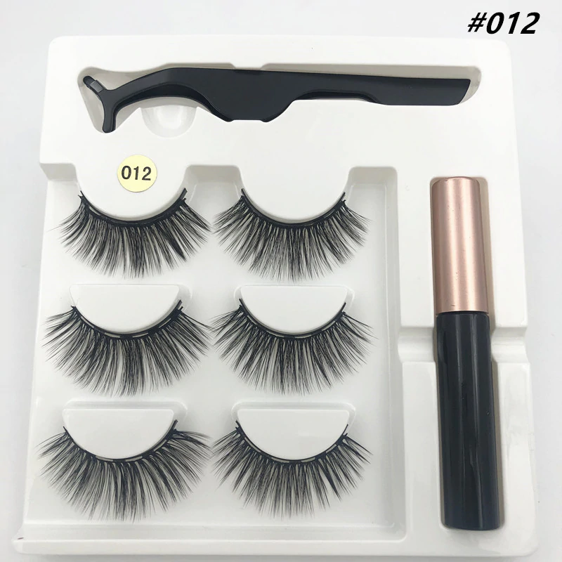 3 Pairs of Magnetic Eyelashes