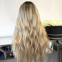 Thumbnail for Ombre Blonde 13x6 Lace Front Wig Pre Plucked Brazilian