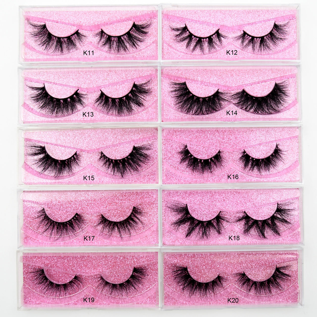 5D Mink Eyelashes Long Lasting Mink Lashes Natural Dramatic