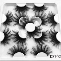 Thumbnail for 3D Mink False Eyelashes Dramatic Long Wispies