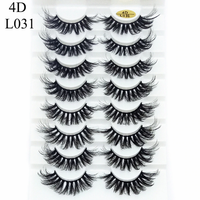 Thumbnail for 8 Pairs 3D Mink False Eyelashes Natural Wispy Fluffy Dramatic Volume