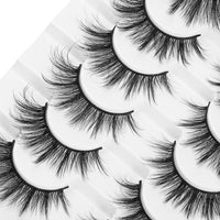 Thumbnail for 8 Pairs 3D Mink False Eyelashes Natural Wispy Fluffy Dramatic Volume