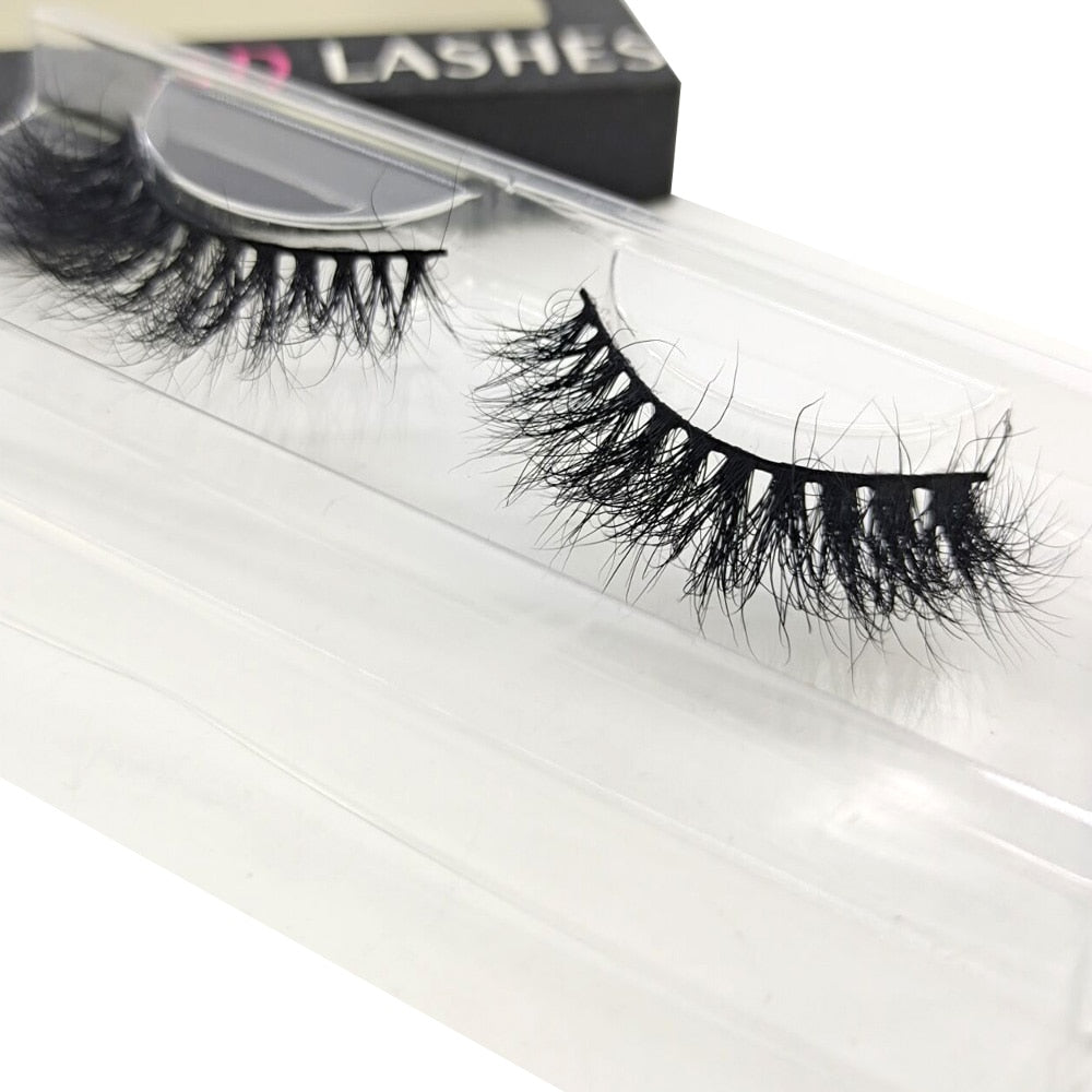 Mink Eyelashes 25mm Lashes Fluffy 3d Mink Lashes