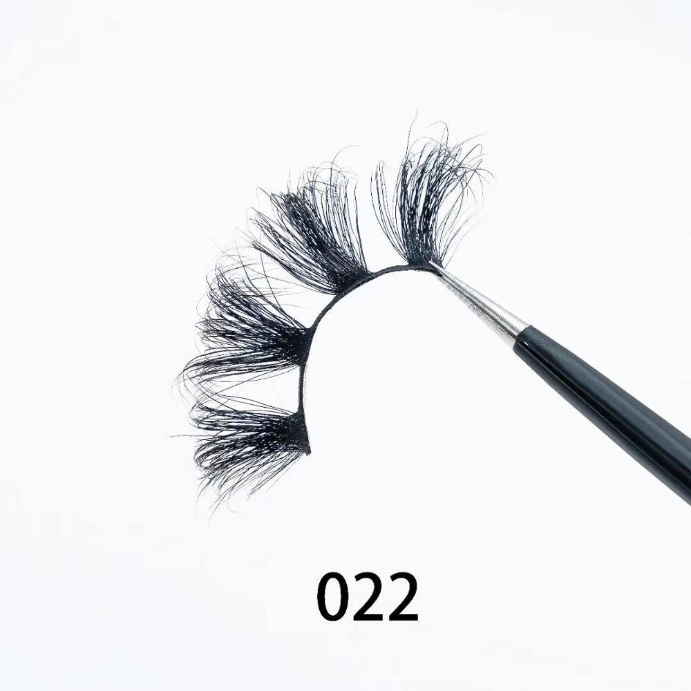 Mink Eyelashes 25mm Lashes Fluffy 3d Mink Lashes