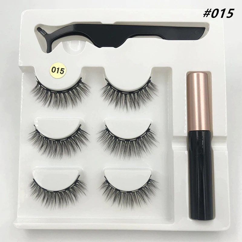 3 Pairs of Magnetic Eyelashes