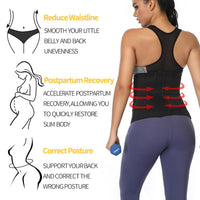 Thumbnail for Adjustable Elastic Sauna Waist Trainer Corset Sweat Belt