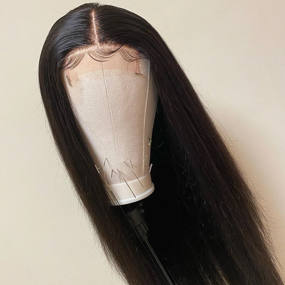 30 Inch Bone Straight Lace Front Wig