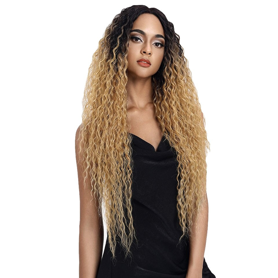 30 Inch Ombre Blonde Wigs