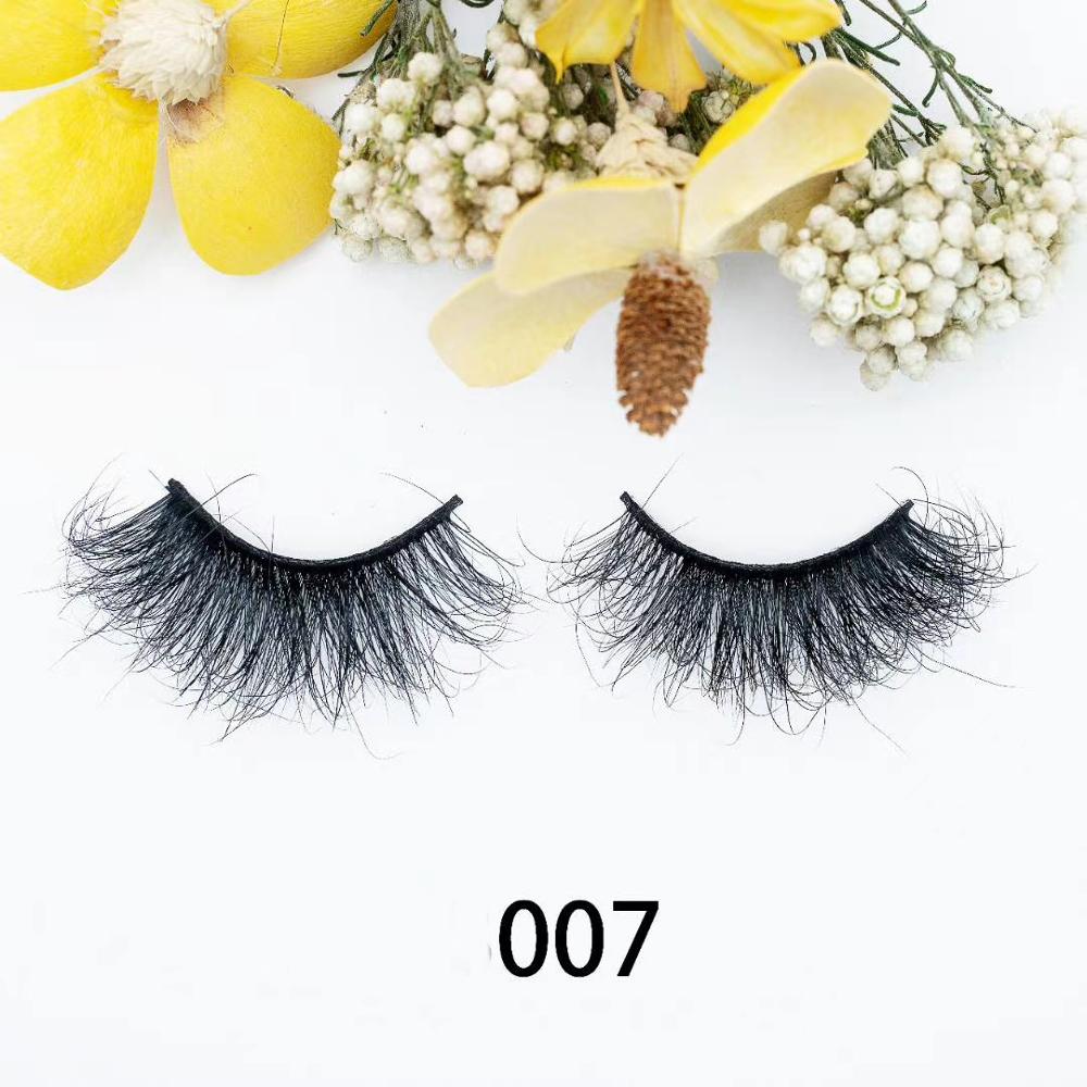 Mink Eyelashes 25mm Lashes Fluffy 3d Mink Lashes