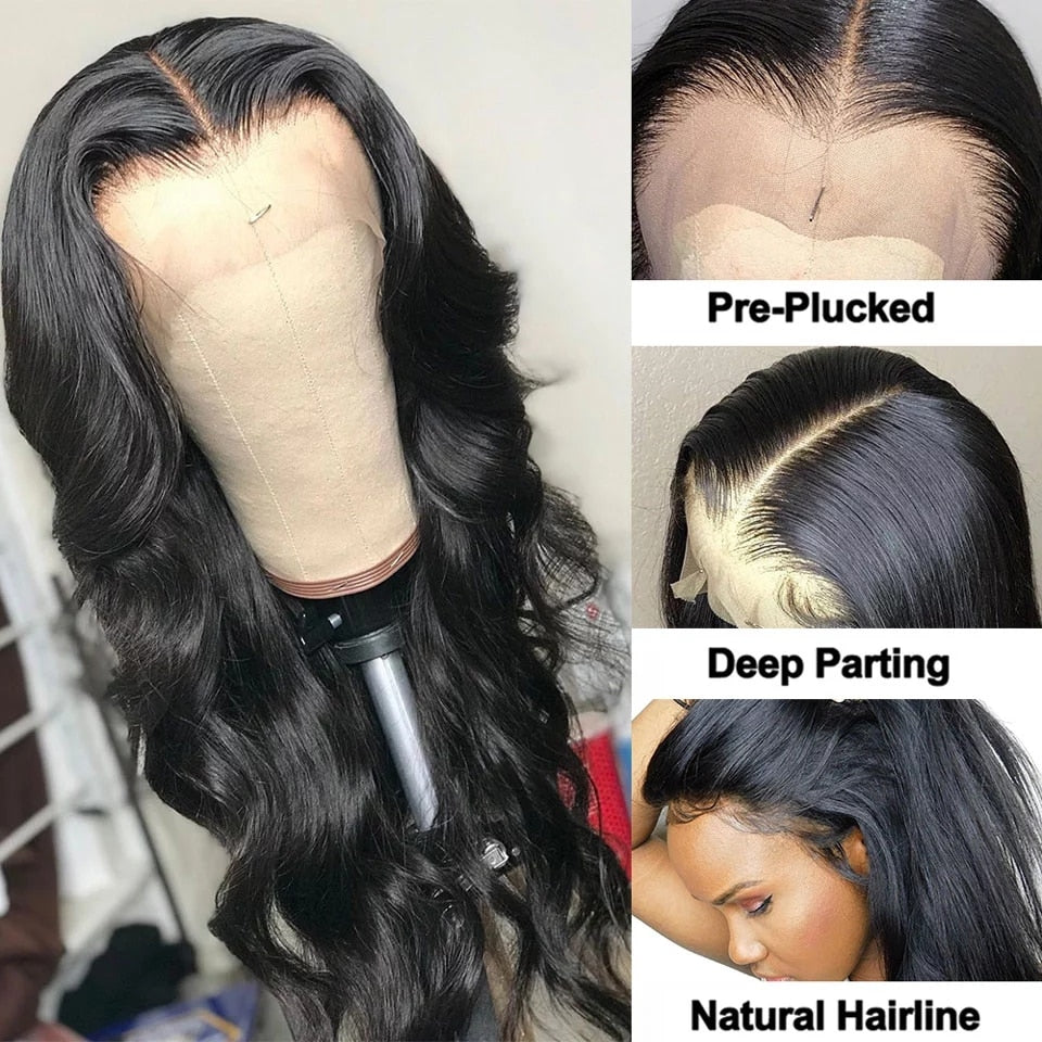 Brazilian Pre-Plucked HD Loose Deep Wave Wigs