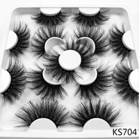 Thumbnail for 3D Mink False Eyelashes Dramatic Long Wispies