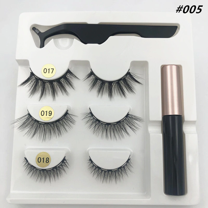 3 Pairs of Magnetic Eyelashes