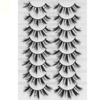 Thumbnail for 8 Pairs 3D Mink False Eyelashes Natural Wispy Fluffy Dramatic Volume