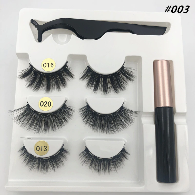 3 Pairs of Magnetic Eyelashes