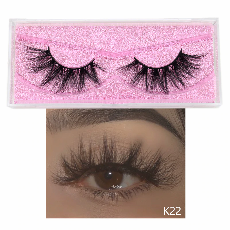 5D Mink Eyelashes Long Lasting Mink Lashes Natural Dramatic