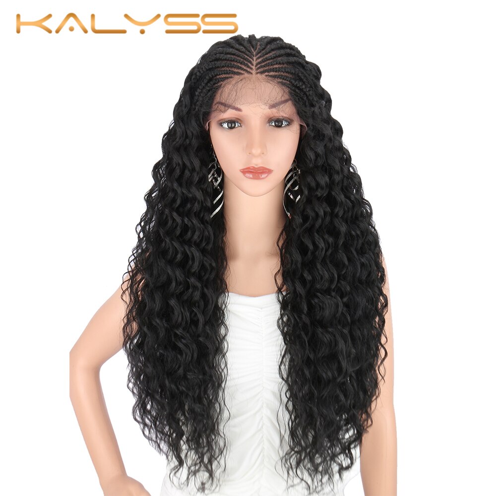 28 Inches Braided Wigs for Black Women