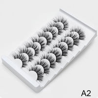 Thumbnail for 5/8 Pairs 3D Mink Lashes Natural False Eyelashes