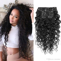 Thumbnail for Deep Curly Clip ins