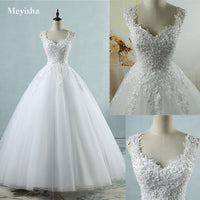 Thumbnail for White Ivory Tulle Wedding Dresses