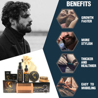 Thumbnail for Beard Care Kit 7Pcs