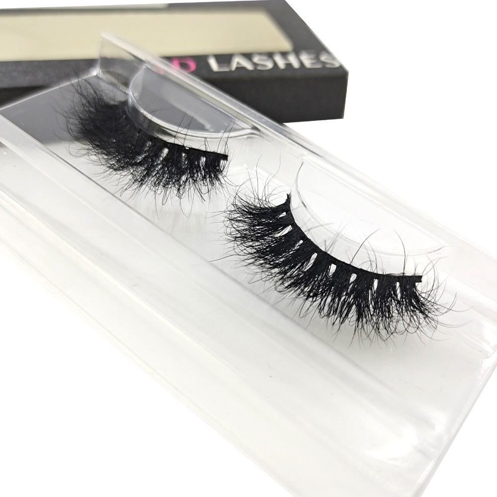 Mink Eyelashes 25mm Lashes Fluffy 3d Mink Lashes