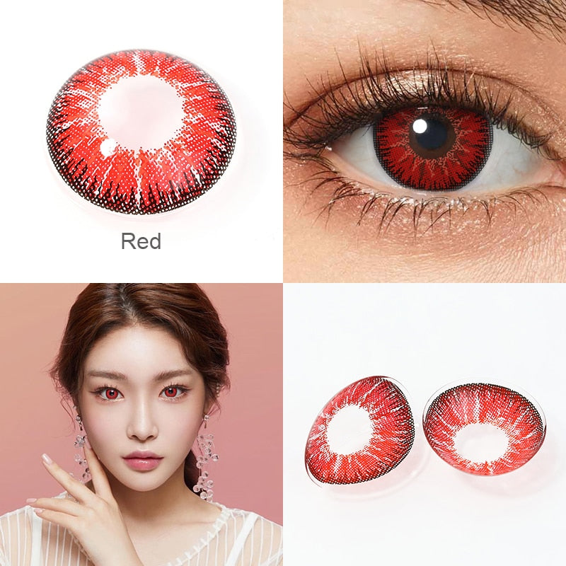 1pair Colored Contact Lenses