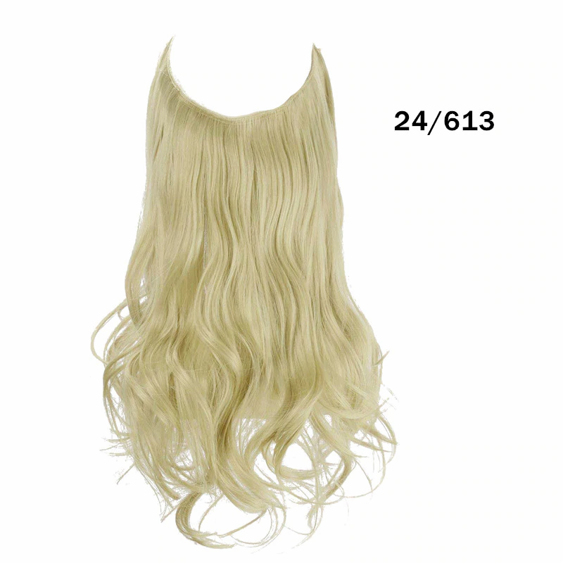 Ombre Synthetic Natural Black, Blonde, Pink