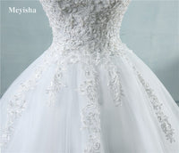 Thumbnail for White Ivory Tulle Wedding Dresses