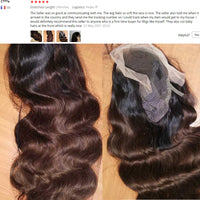 Thumbnail for Pre Plucked 1b/30 Blonde Body Wave  Brazilian Hair Wig