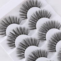 Thumbnail for 5 Pairs 3D Faux Mink Hair  Wispies Fluffies Drama