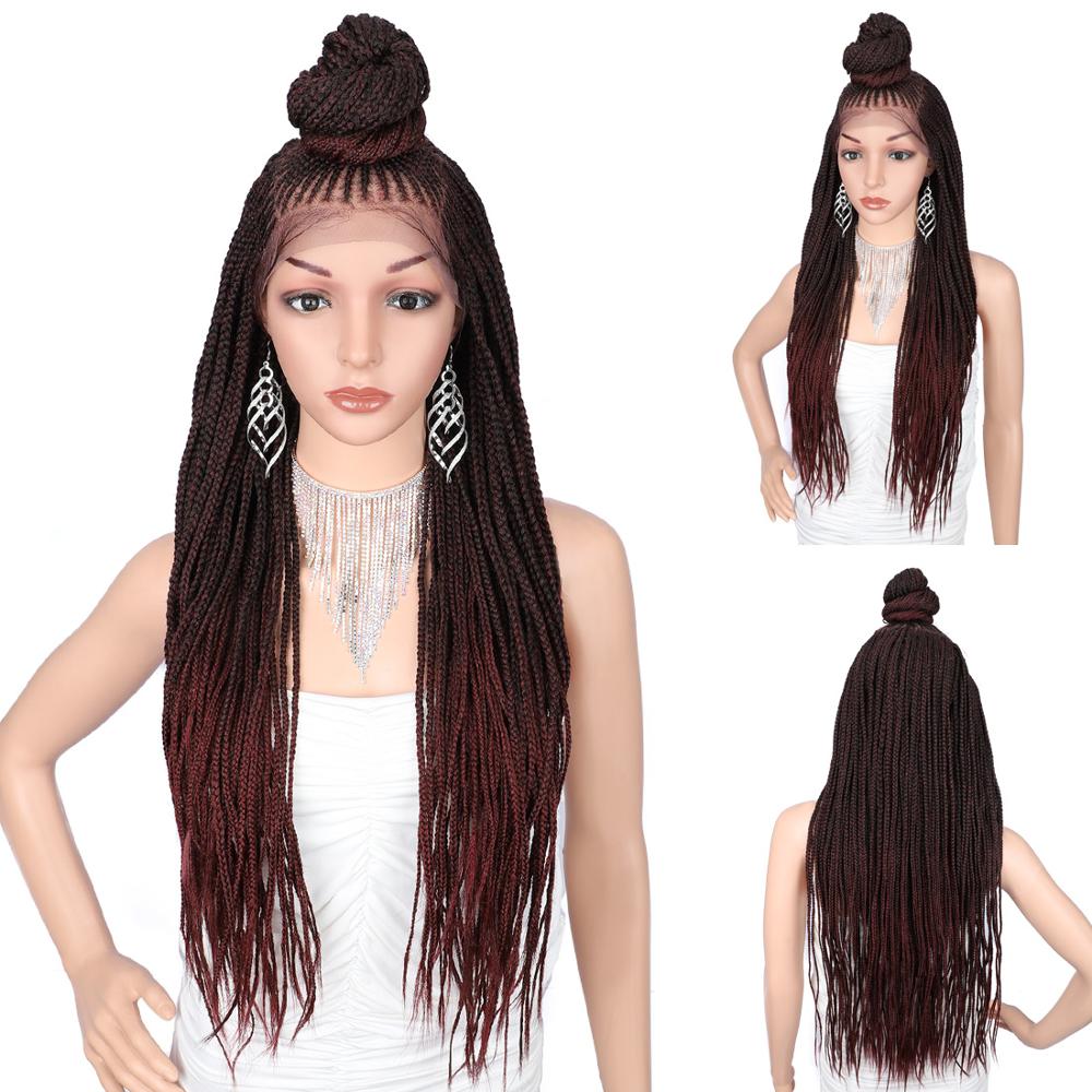 30 Inches- 13x7 Braided Wigs