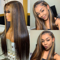 Thumbnail for Highlight13*4 Lace Wigs Straight Human Hair Wigs