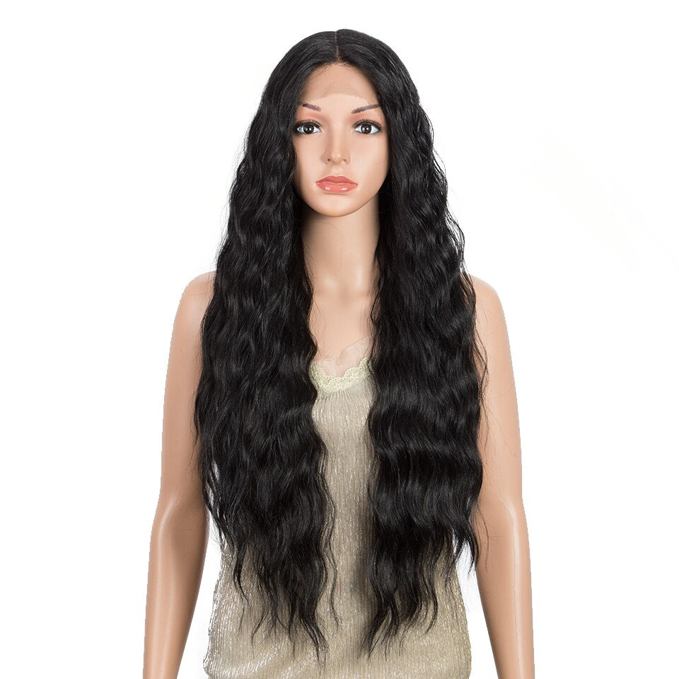 30 inch Deep Wave Lace Front Wig