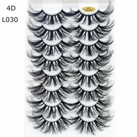 Thumbnail for 8 Pairs 3D Mink False Eyelashes Natural Wispy Fluffy Dramatic Volume