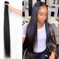 Thumbnail for Peruvian Human Hair Weave Bundles Straight 8-40inch 100%