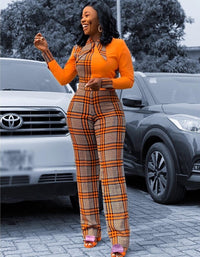 Thumbnail for Ankara Style Trousers Fashion Robe African Jumpsuit