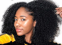 Thumbnail for 3B 3C Kinky Curly Clip in Human Hair Extensions Full Head