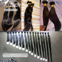 Thumbnail for Peruvian Human Hair Weave Bundles Straight 8-40inch 100%