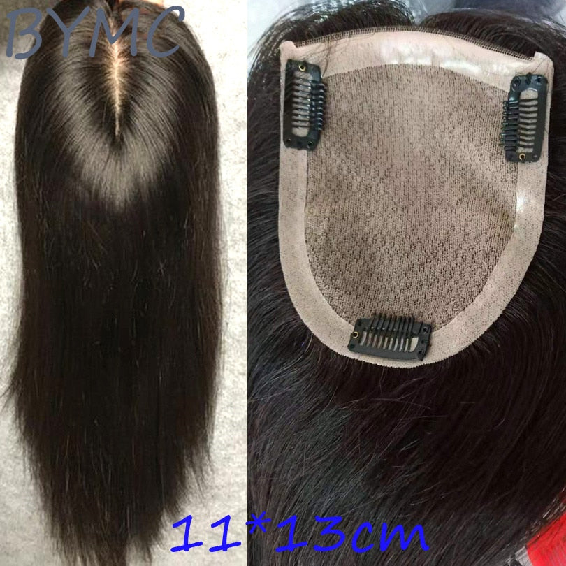 5*8 Toupee Hair for Women Hair Topper Human Hair Clip