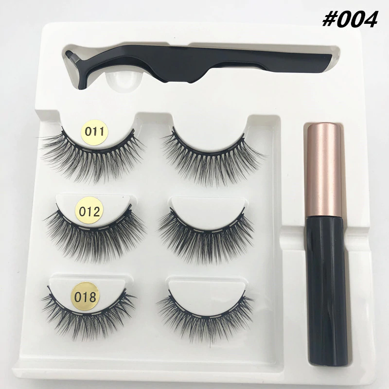 3 Pairs of Magnetic Eyelashes