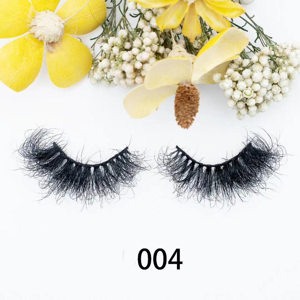 Mink Eyelashes 25mm Lashes Fluffy 3d Mink Lashes