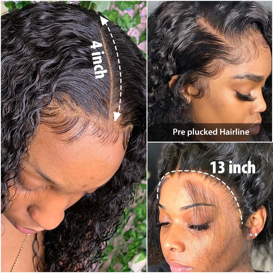 360 Lace Frontal  Water Wave Wig