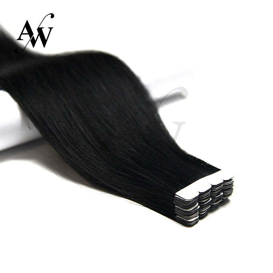 12'' 16'' 20'' Mini Tape in Human Hair Extensions